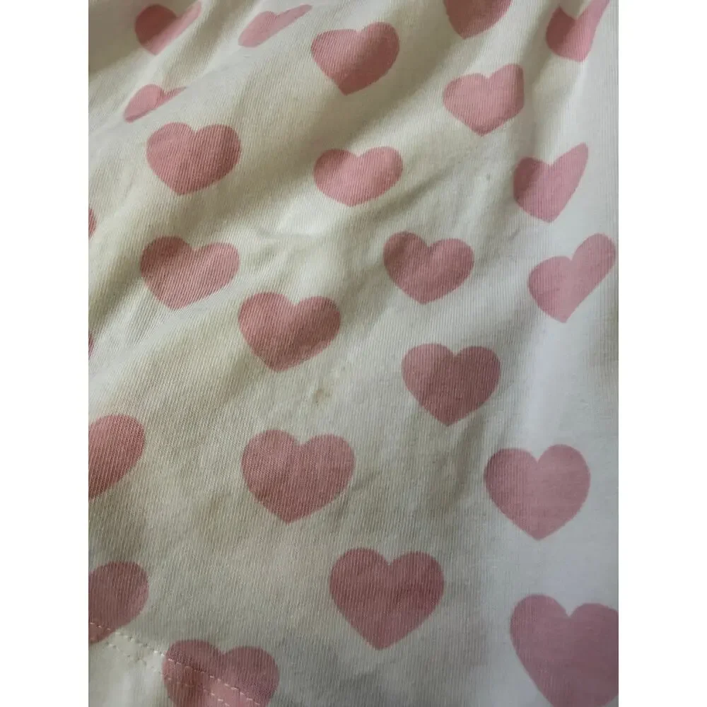 Monica + Andy Girls' Heart Print Skater Dress Size 3
